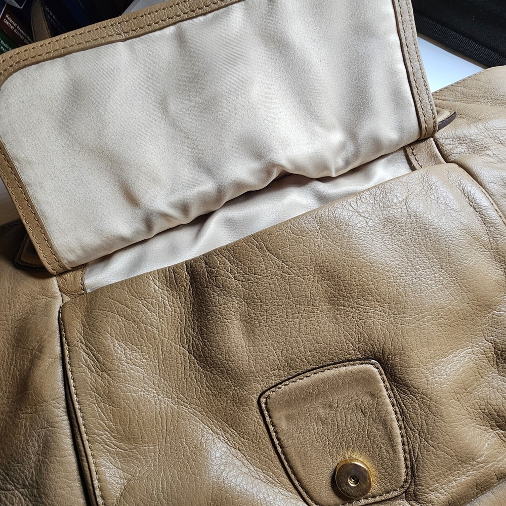 Coach 2006 Soho Tan Pebbled Leather Flap Shoulder Bag Style F24861 - Picture 12 of 12